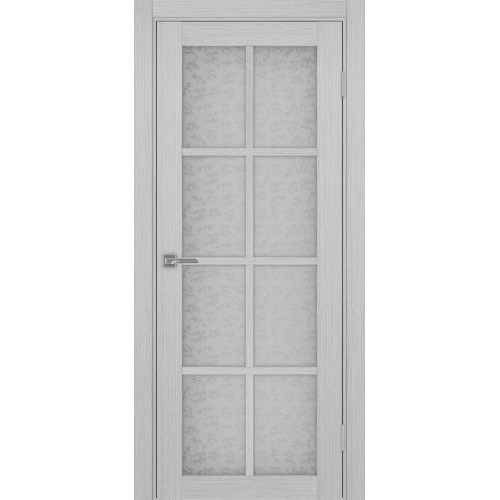 Турин 541.2222, цвет дуб серый FL, заполнение Дали бесцветное, размер 200*80 см.