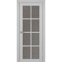 Турин 541.2222, цвет дуб серый FL, заполнение Дали бронзовое, размер 200*80 см.