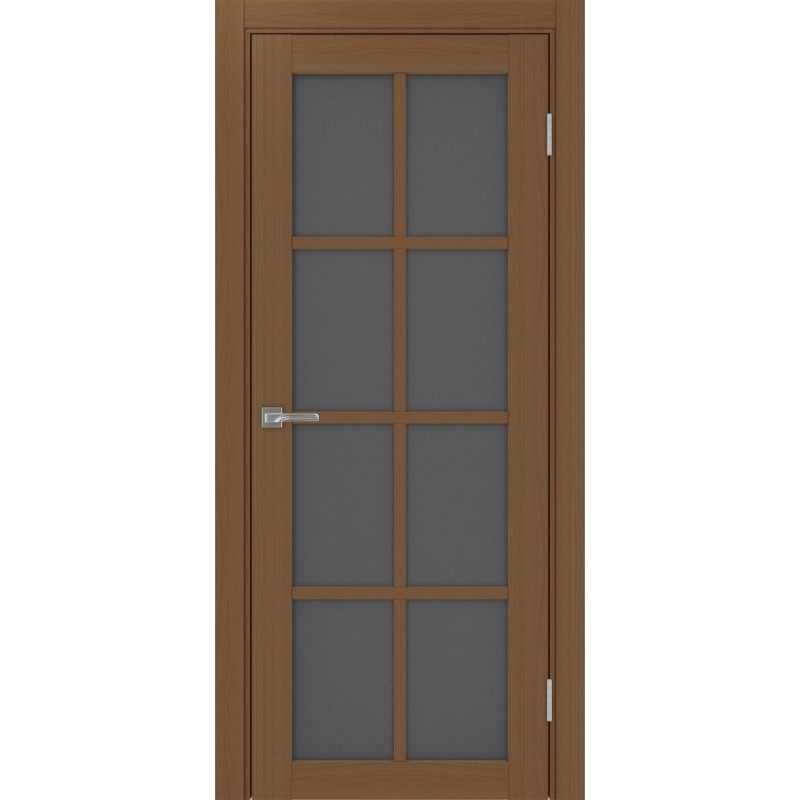 Межкомнатная дверь Турин 541.2222, цвет орех NL, заполнение Графит матовое, размер 200*80 см.