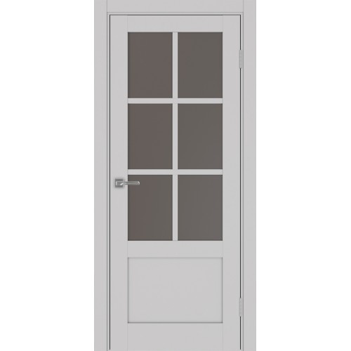 Турин 541ПФ.2221, цвет пепельный, заполнение Бронза матовое, размер 200*80 см.