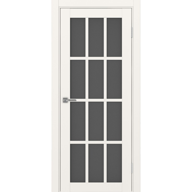 Межкомнатная дверь Турин 542.2222, цвет, бежевый, заполнение Графит матовое, размер 200*80 см.