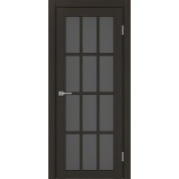 Турин 542.2222, цвет венге FL, заполнение Графит матовое, размер 200*80 см.