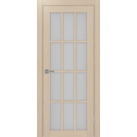 Турин 542.2222, цвет Дуб беленый FL стекло Мателюкс, размер 80*200 см.