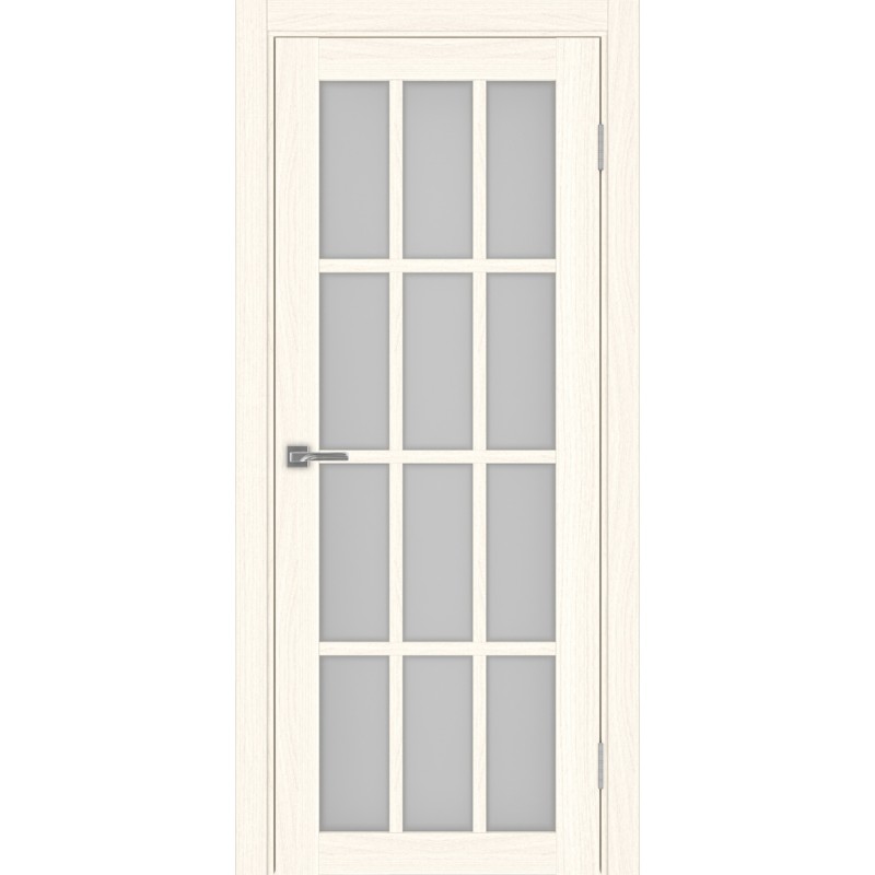 Межкомнатная дверь Турин 542.2222, цвет ясень светлый, заполнение Мателюкс, размер 200*80 см.