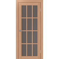 Турин 542.2222, цвет ясень тёмный, заполнение Бронза матовое, размер 200*80 см.