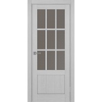 Турин 542ПФ.2221, цвет дуб серый FL, заполнение Пунта бронзовое, размер 200*80 см.