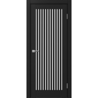 Турин 543.2, цвет Антрацит стекло LACбелый, размер 80*200 см.