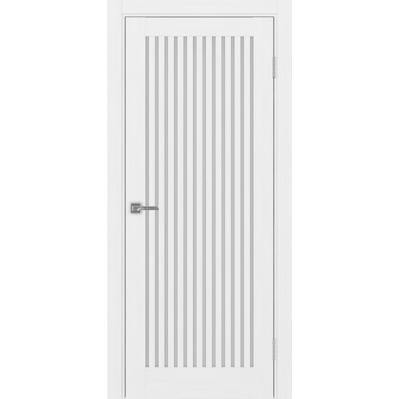 Межкомнатная дверь Турин 543.2, цвет белый лёд, заполнение Мателюкс, размер 200*80 см.