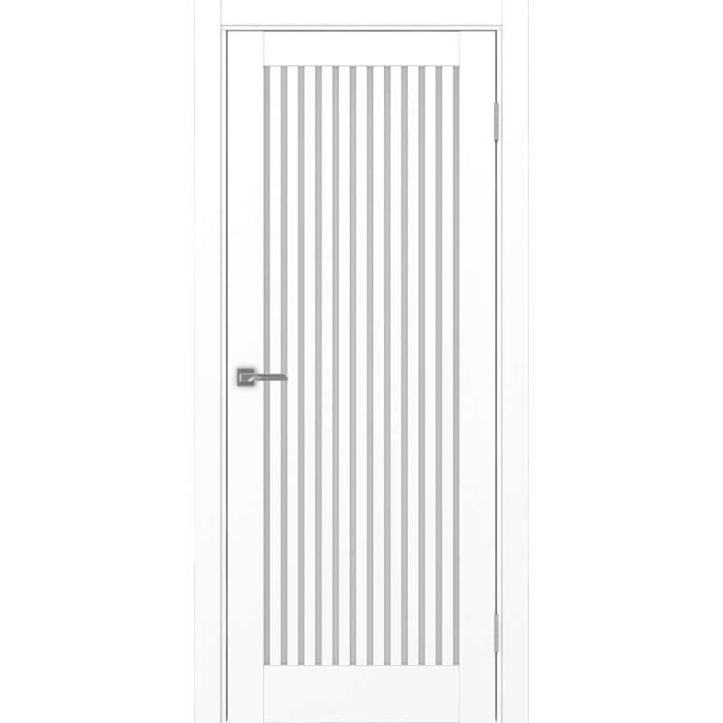 Межкомнатная дверь Турин 543.2, цвет белый снежный, заполнение Мателюкс, размер 200*80 см.