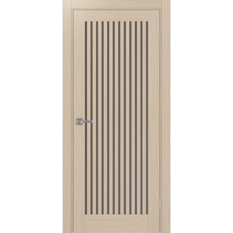 Межкомнатная дверь Турин 543.2, цвет дуб беленый FL, заполнение Бронза матовое, размер 200*80 см.