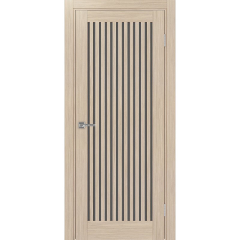 Межкомнатная дверь Турин 543.2, цвет дуб беленый FL, заполнение Графит матовое, размер 200*80 см.