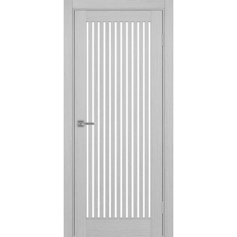 Межкомнатная дверь Турин 543.2, цвет дуб серый FL, заполнение LACбелый, размер 200*80 см.