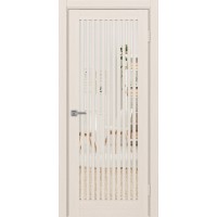 Турин 543.2, цвет ясень перламутровый, заполнение Зеркало, размер 200*80 см.