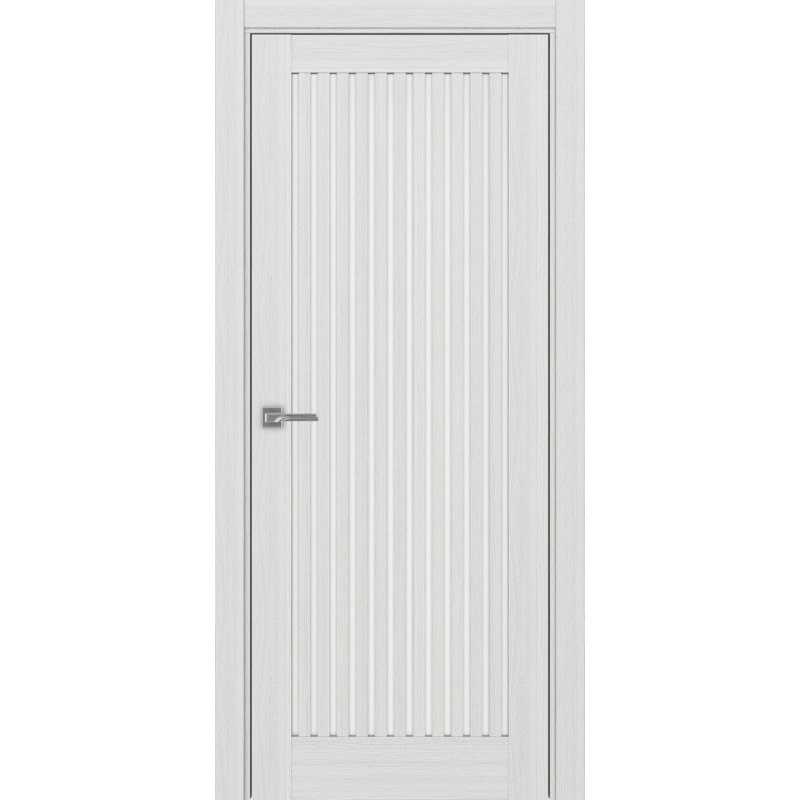 Межкомнатная дверь Турин 543.2, цвет ясень серебристый, заполнение Мателюкс, размер 200*80 см.