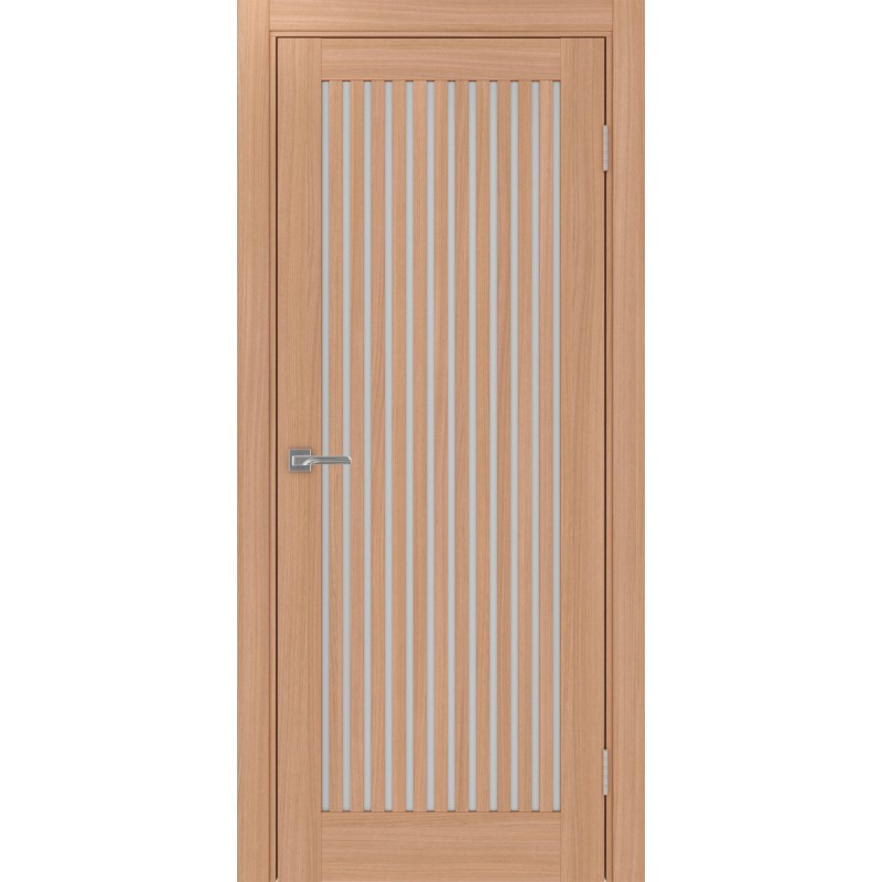 Межкомнатная дверь Турин 543.2, цвет ясень тёмный, заполнение Мателюкс, размер 200*80 см.