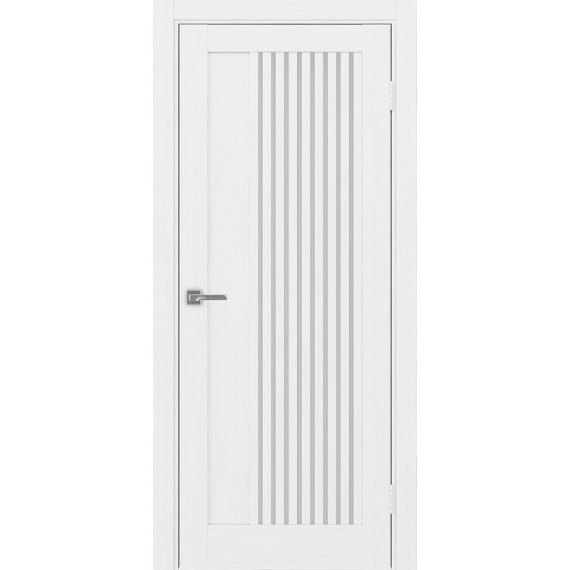 Межкомнатная дверь Турин 544.12, цвет белый лёд, заполнение Мателюкс, размер 200*80 см.