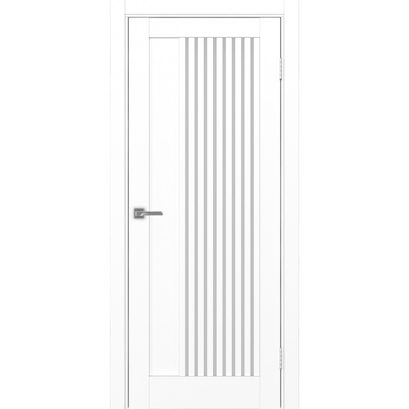 Межкомнатная дверь Турин 544.12, цвет белый снежный, заполнение Мателюкс, размер 200*80 см.