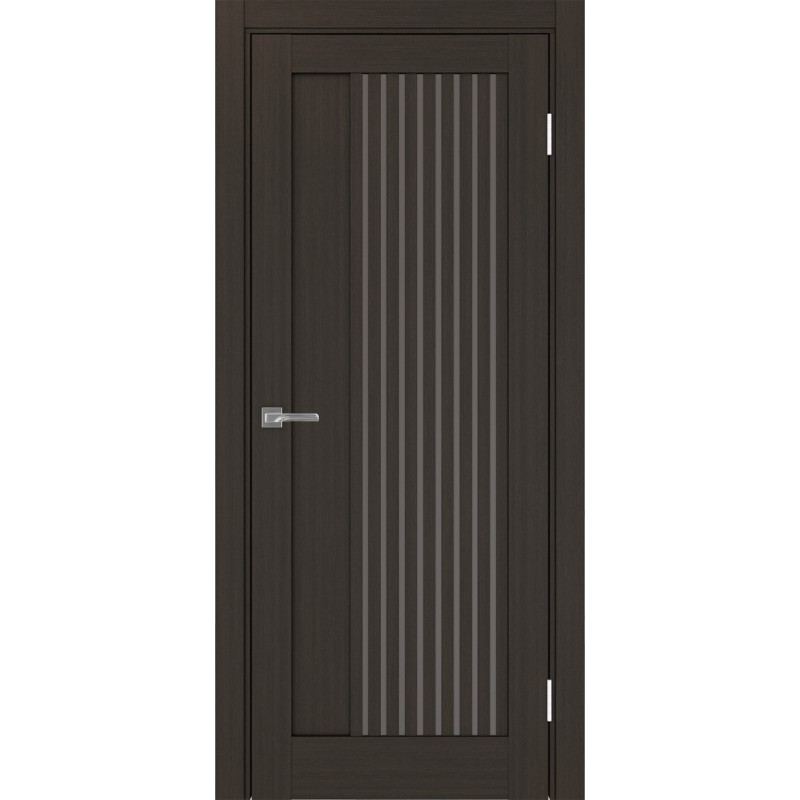 Межкомнатная дверь Турин 544.12, цвет венге FL, заполнение Бронза матовое, размер 200*80 см.