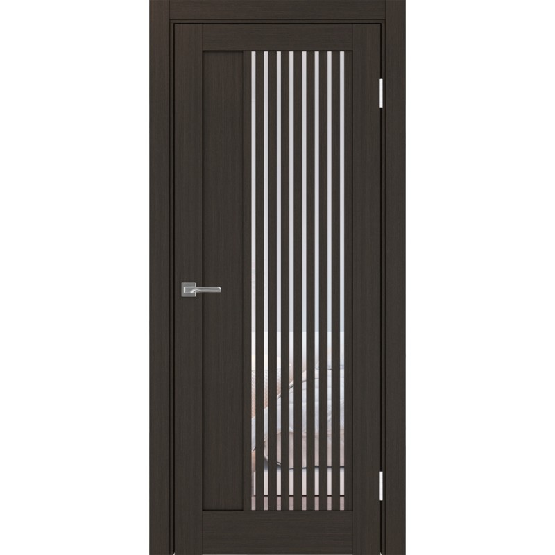 Межкомнатная дверь Турин 544.12, цвет венге FL, заполнение Прозрачное, размер 200*80 см.