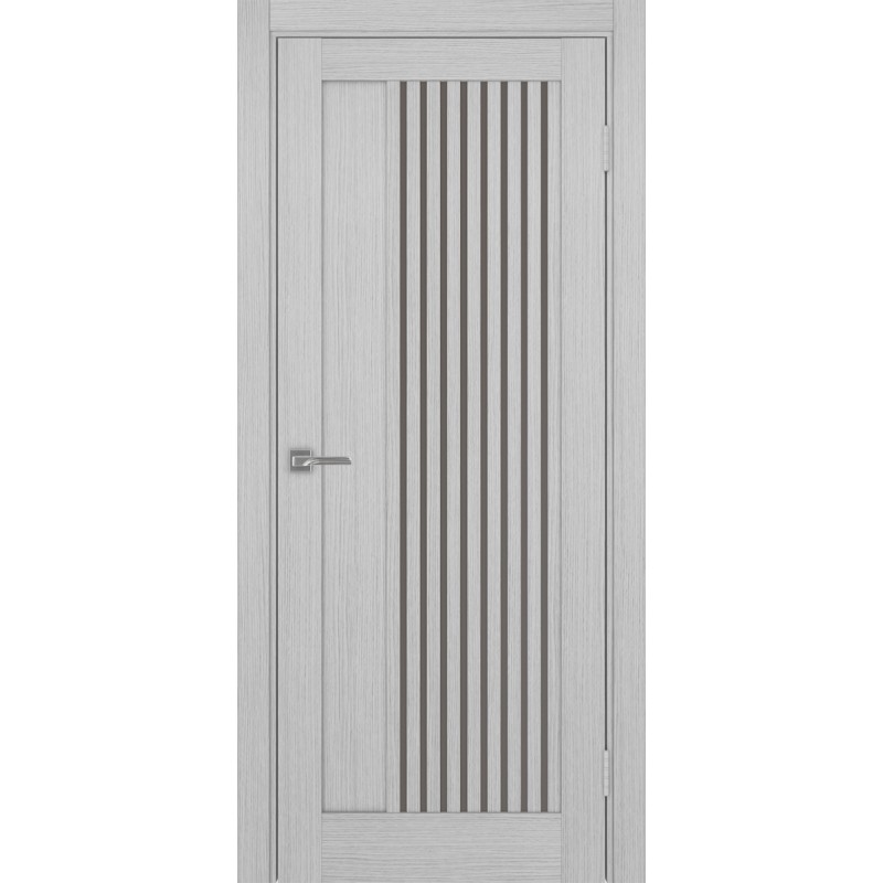 Межкомнатная дверь Турин 544.12, цвет дуб серый FL, заполнение Бронза матовое, размер 200*80 см.