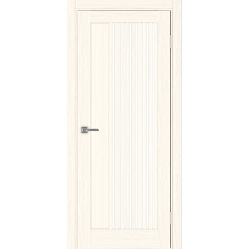 Турин_544.12, цвет Ясень светлый стекло LACбелый, размер 80*200 см.