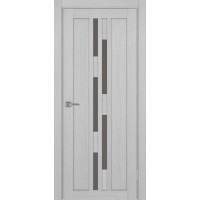 Турин 551.121, цвет дуб серый FL, заполнение Бронза матовое, размер 200*80 см.