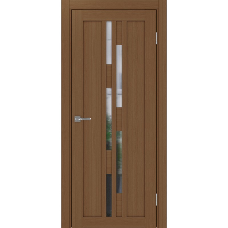 Межкомнатная дверь Турин 551.121, цвет орех NL, заполнение Мору, размер 200*80 см.