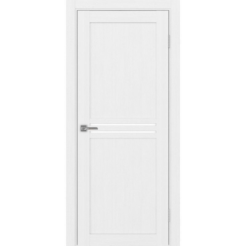 Межкомнатная дверь Турин 552.12, цвет белый лёд, заполнение LACбелый, размер 200*80 см.