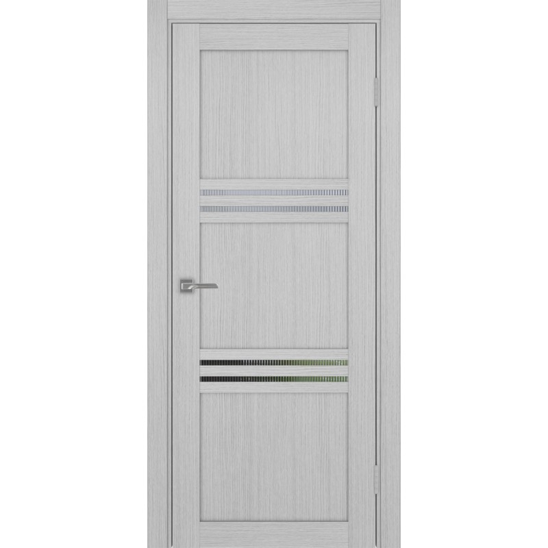 Межкомнатная дверь Турин 553.12, цвет дуб серый FL, заполнение Мору, размер 200*80 см.