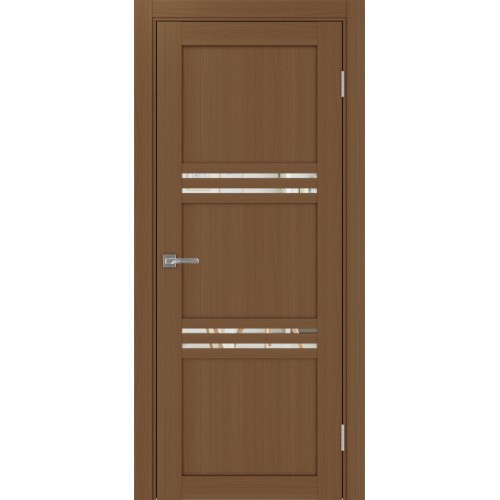 Турин 553.12, цвет Орех NL стекло Зеркало/Зеркало, размер 80*200 см.