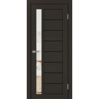 Турин 554.21 АПП молдинг SB, цвет венге FL, заполнение Зеркало, размер 200*80 см.