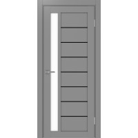 Турин 554.21 АПП молдинг SB, цвет серый, заполнение LACбелый, размер 200*80 см.