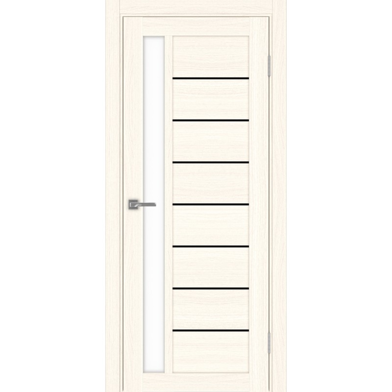Межкомнатная дверь Турин 554.21 АПП молдинг SB, цвет ясень светлый, заполнение LACбелый, размер 200*80 см.