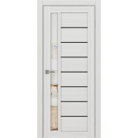 Турин 554.21 АПП молдинг SB, цвет ясень серебристый, заполнение Зеркало, размер 200*80 см.