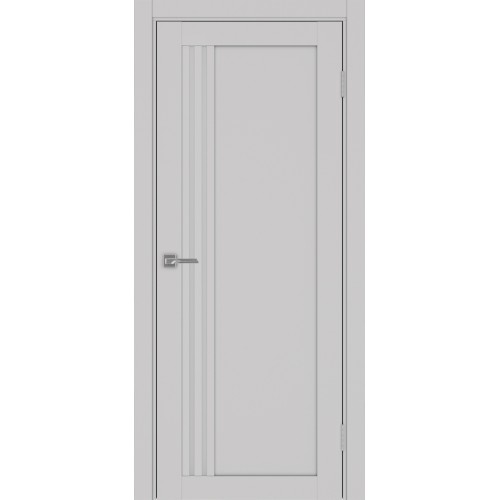 Турин 555.21, цвет Пепельный стекло LACбелый, размер 80*200 см.