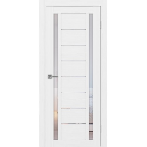 Турин 558.212, цвет белый лёд, заполнение Прозрачное, размер 200*80 см.