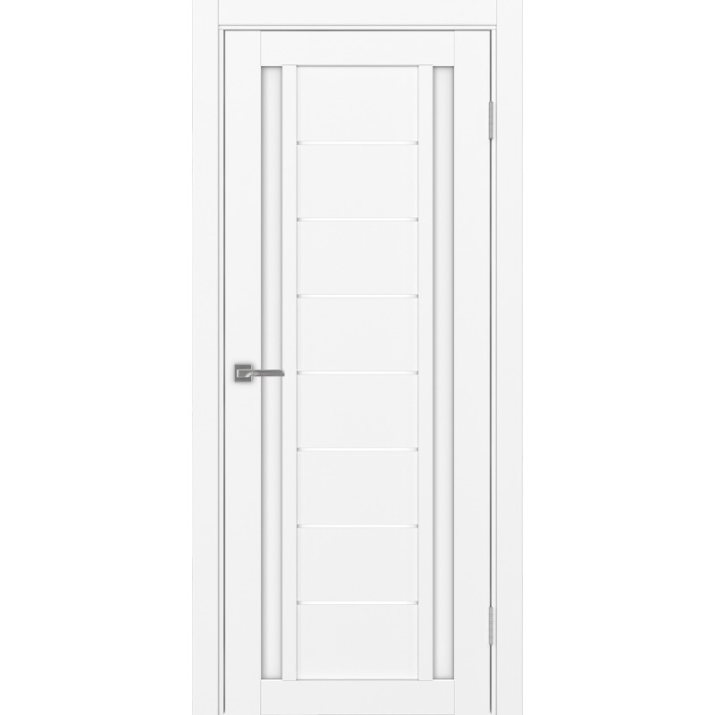 Межкомнатная дверь Турин 558.212, цвет белый снежный, заполнение LACбелый, размер 200*80 см.