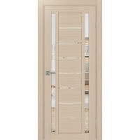 Турин 558.212, цвет дуб беленый FL, заполнение Зеркало, размер 200*80 см.