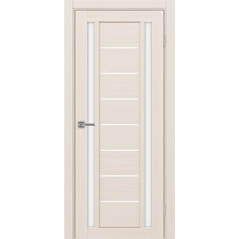 Межкомнатная дверь Турин 558.212, цвет ясень перламутровый, заполнение LACбелый, размер 200*80 см.