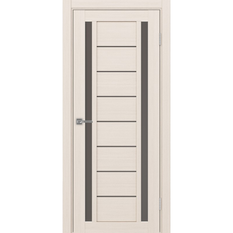 Межкомнатная дверь Турин 558.212, цвет ясень перламутровый, заполнение Бронза матовое, размер 200*80 см.