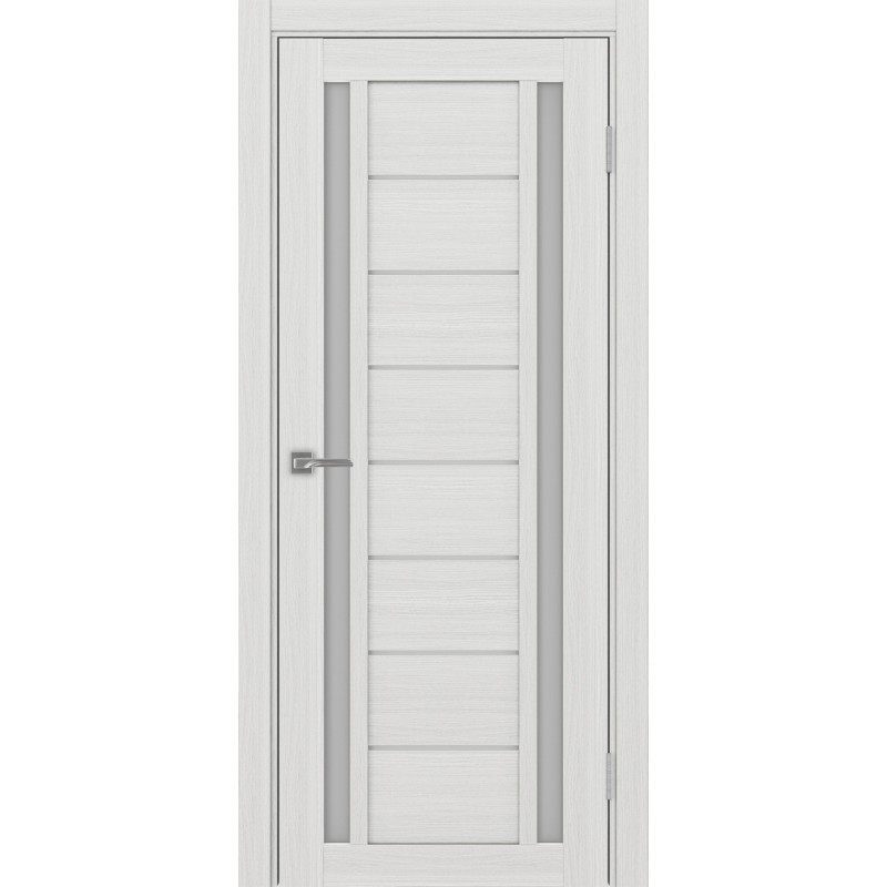 Межкомнатная дверь Турин 558.212, цвет ясень серебристый, заполнение Мателюкс, размер 200*80 см.