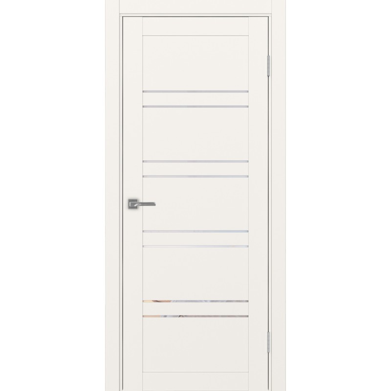 Межкомнатная дверь Турин 560.12, цвет, бежевый, заполнение Прозрачное, размер 200*80 см.