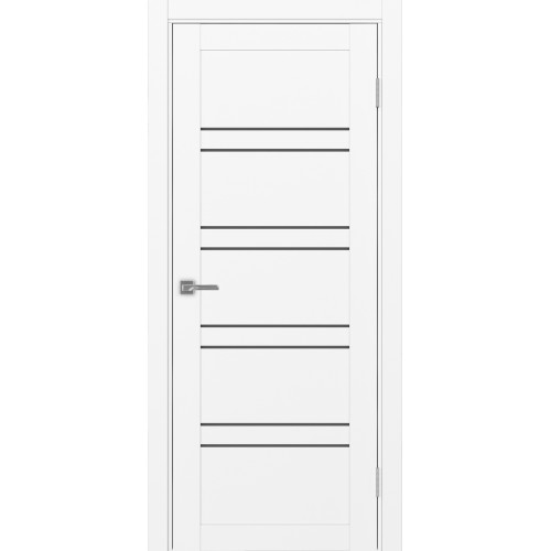 Турин 560.12, цвет белый снежный, заполнение Графит матовое, размер 200*80 см.