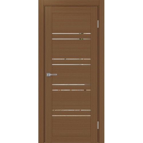 Турин 560.12, цвет орех NL, заполнение Зеркало, размер 200*80 см.