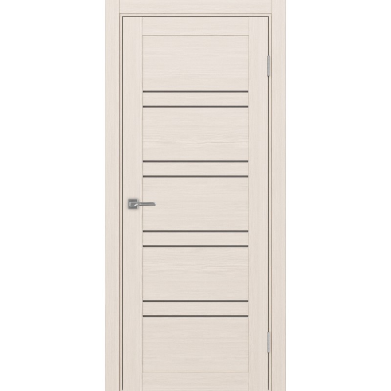 Межкомнатная дверь Турин 560.12, цвет ясень перламутровый, заполнение Бронза матовое, размер 200*80 см.