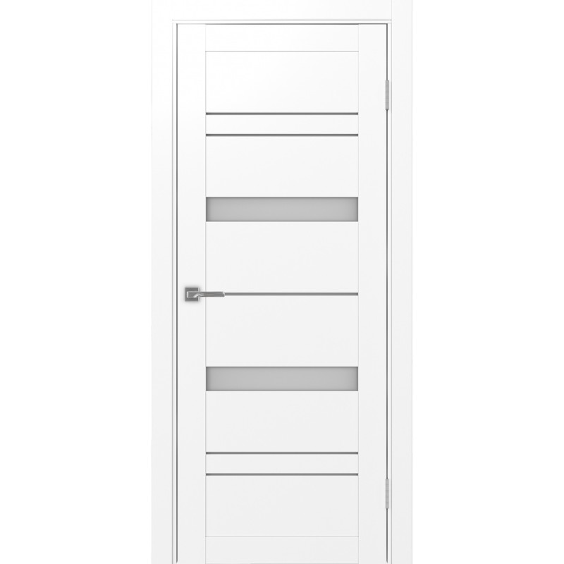 Межкомнатная дверь Турин 562.12, цвет белый снежный, заполнение Мателюкс, размер 200*80 см.
