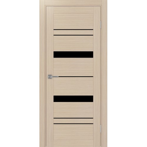 Турин 562.12, цвет дуб беленый FL, заполнение LACчерный, размер 200*80 см.