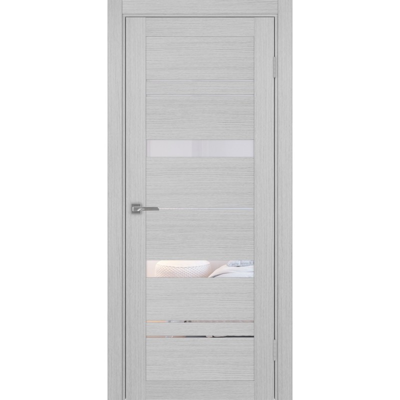 Межкомнатная дверь Турин 562.12, цвет дуб серый FL, заполнение Прозрачное, размер 200*80 см.