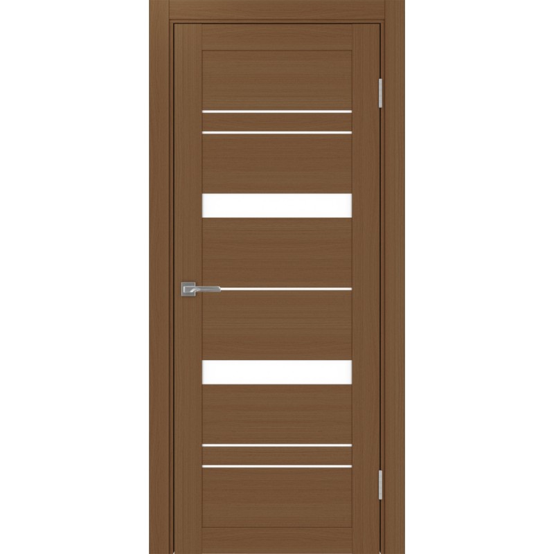 Межкомнатная дверь Турин 562.12, цвет орех NL, заполнение LACбелый, размер 200*80 см.