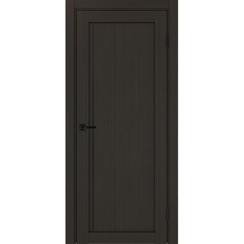 Турин 565АПП.11, цвет Венге FL, молдинг алюм.чёрн размер 80*200 см.